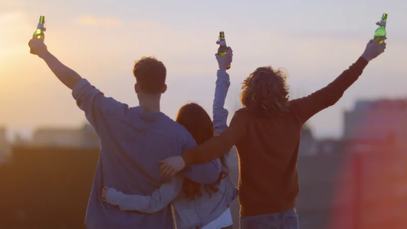 Grolsch - rooftop camping